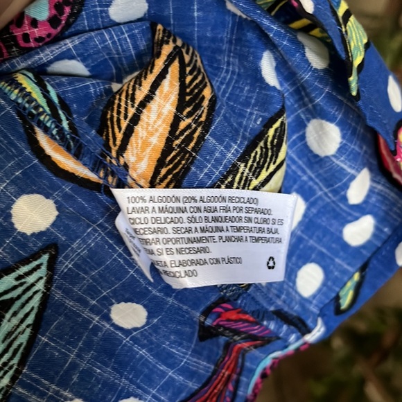 Tabitha Brown for Target Mixed Floral/Polka Dot Print Puff Sleeve Dress - Picture 14 of 14